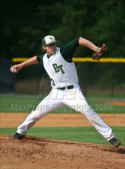 Thumbnail 3 in Lamar County vs Blessed Trinity (2A Playoffs) photogallery.