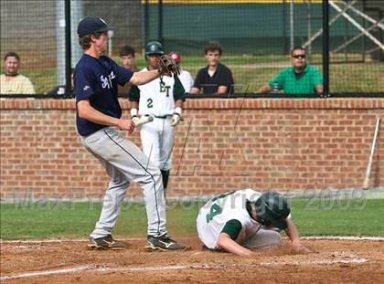 Thumbnail 3 in Lamar County vs Blessed Trinity (2A Playoffs) photogallery.