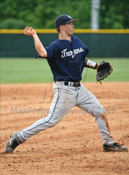 Thumbnail 2 in Lamar County vs Blessed Trinity (2A Playoffs) photogallery.