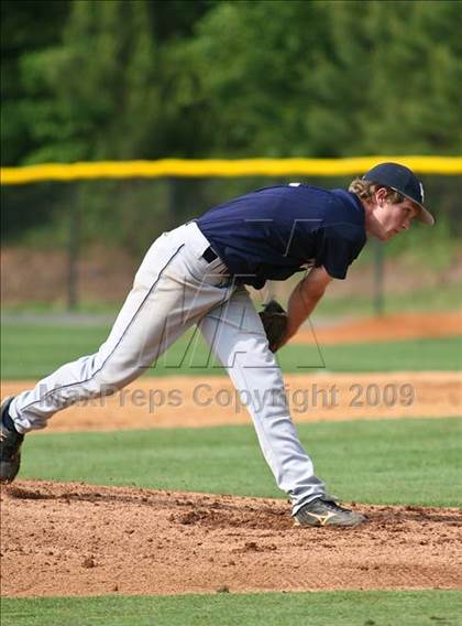 Thumbnail 1 in Lamar County vs Blessed Trinity (2A Playoffs) photogallery.