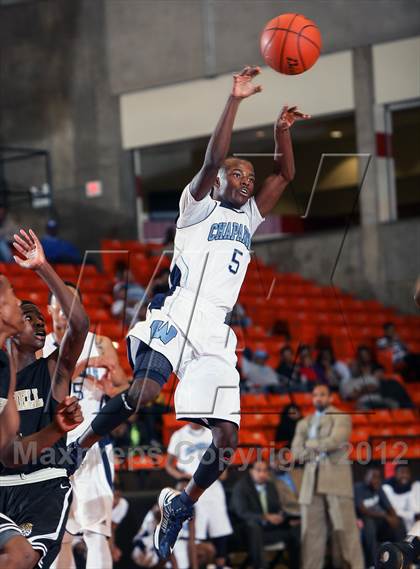 Thumbnail 2 in Mitchell vs. Wyatt [O.D.] (DFW Basketball Challenge) photogallery.