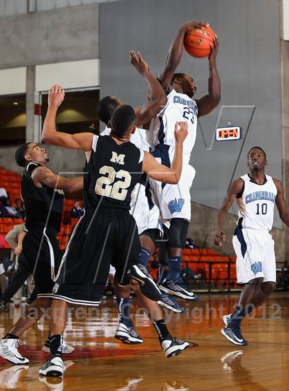 Thumbnail 1 in Mitchell vs. Wyatt [O.D.] (DFW Basketball Challenge) photogallery.