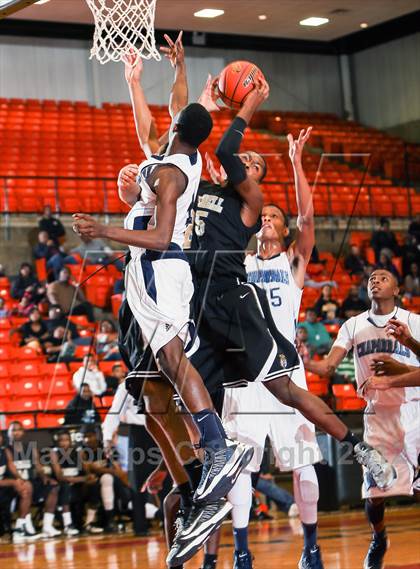 Thumbnail 1 in Mitchell vs. Wyatt [O.D.] (DFW Basketball Challenge) photogallery.