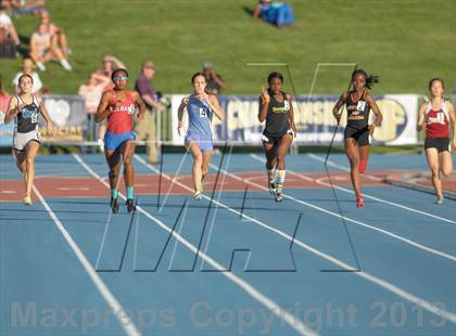 Thumbnail 1 in CIF State Track and Field Championships (Day 1 - Girls 200m) photogallery.