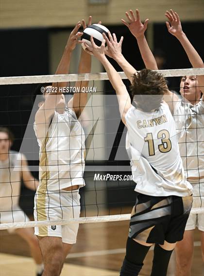 Thumbnail 3 in Canyon @ Servite (CIF-SS D2 Playoffs) photogallery.