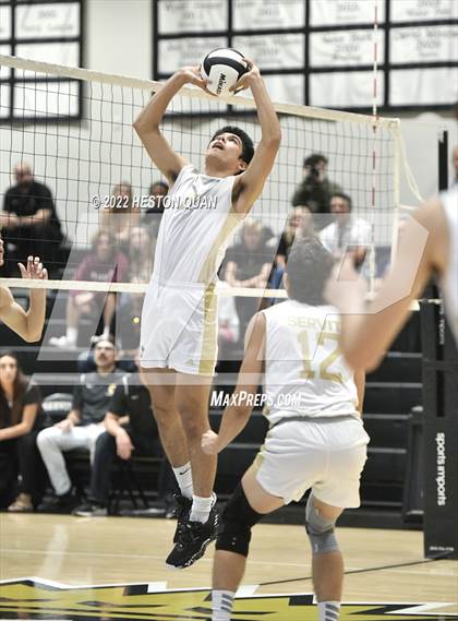 Thumbnail 1 in Canyon @ Servite (CIF-SS D2 Playoffs) photogallery.
