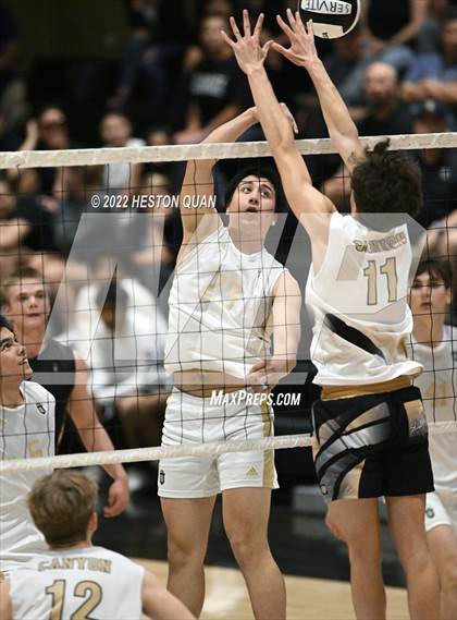 Thumbnail 1 in Canyon @ Servite (CIF-SS D2 Playoffs) photogallery.