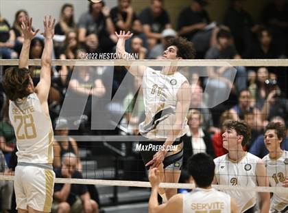 Thumbnail 3 in Canyon @ Servite (CIF-SS D2 Playoffs) photogallery.