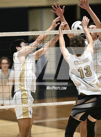 Thumbnail 2 in Canyon @ Servite (CIF-SS D2 Playoffs) photogallery.