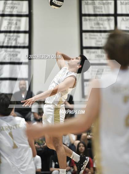 Thumbnail 1 in Canyon @ Servite (CIF-SS D2 Playoffs) photogallery.