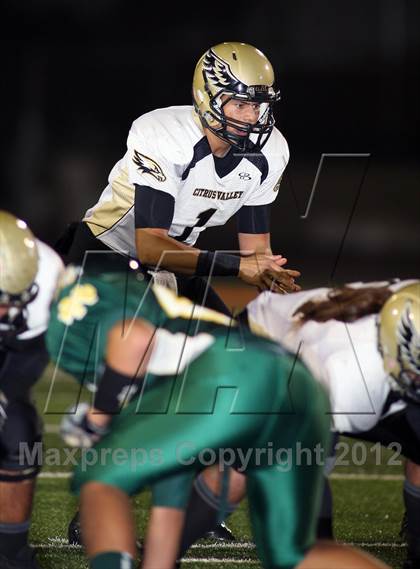Thumbnail 2 in Citrus Valley vs. Notre Dame photogallery.