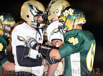 Thumbnail 2 in Citrus Valley vs. Notre Dame photogallery.