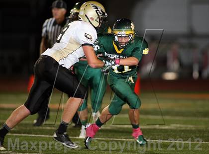 Thumbnail 2 in Citrus Valley vs. Notre Dame photogallery.