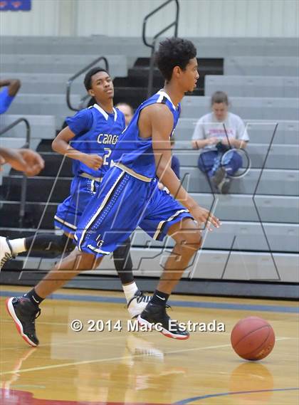 Thumbnail 1 in Osceola vs Inlet Grove 2014 Mustang Christmas Tournament photogallery.
