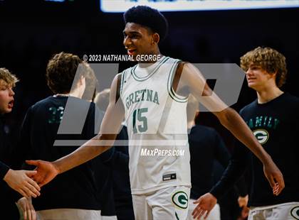 Thumbnail 1 in Lincoln Southeast vs. Gretna (NSAA Class A Quarterfinal) photogallery.