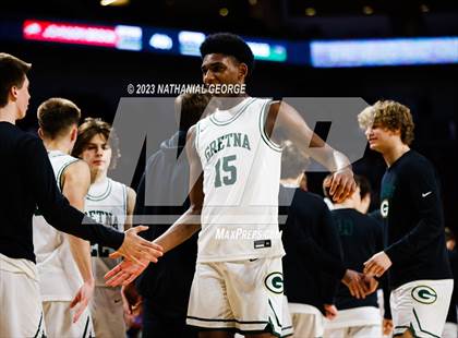 Thumbnail 1 in Lincoln Southeast vs. Gretna (NSAA Class A Quarterfinal) photogallery.