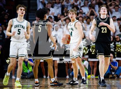 Thumbnail 3 in Lincoln Southeast vs. Gretna (NSAA Class A Quarterfinal) photogallery.