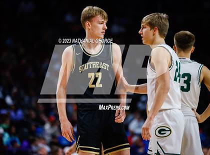 Thumbnail 3 in Lincoln Southeast vs. Gretna (NSAA Class A Quarterfinal) photogallery.