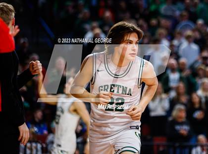 Thumbnail 3 in Lincoln Southeast vs. Gretna (NSAA Class A Quarterfinal) photogallery.
