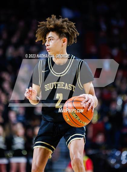Thumbnail 3 in Lincoln Southeast vs. Gretna (NSAA Class A Quarterfinal) photogallery.