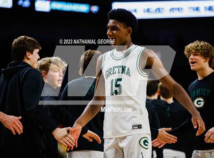 Thumbnail 2 in Lincoln Southeast vs. Gretna (NSAA Class A Quarterfinal) photogallery.