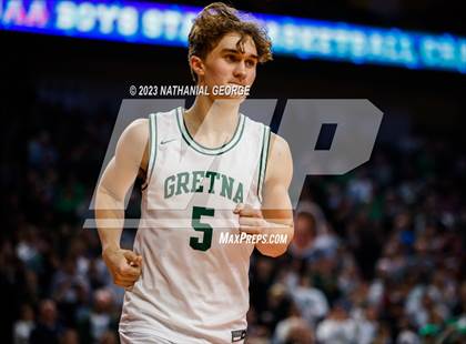 Thumbnail 3 in Lincoln Southeast vs. Gretna (NSAA Class A Quarterfinal) photogallery.