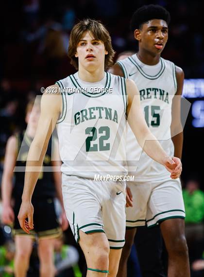 Thumbnail 2 in Lincoln Southeast vs. Gretna (NSAA Class A Quarterfinal) photogallery.