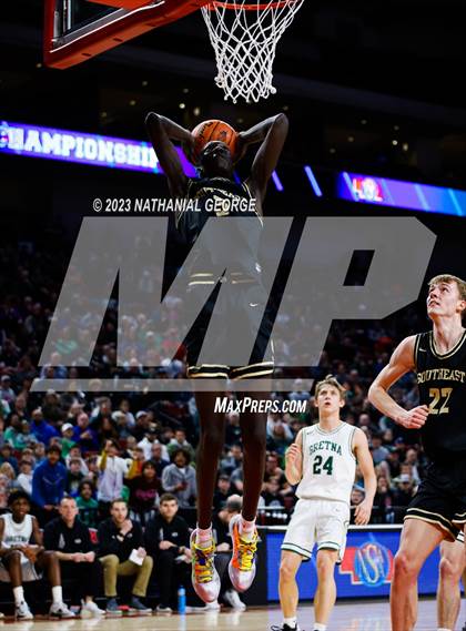 Thumbnail 2 in Lincoln Southeast vs. Gretna (NSAA Class A Quarterfinal) photogallery.