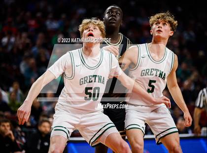 Thumbnail 3 in Lincoln Southeast vs. Gretna (NSAA Class A Quarterfinal) photogallery.