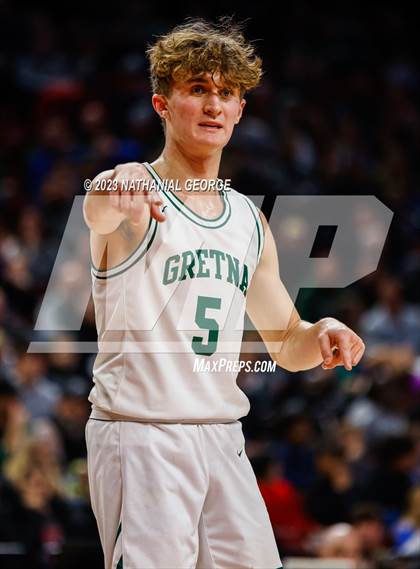 Thumbnail 2 in Lincoln Southeast vs. Gretna (NSAA Class A Quarterfinal) photogallery.