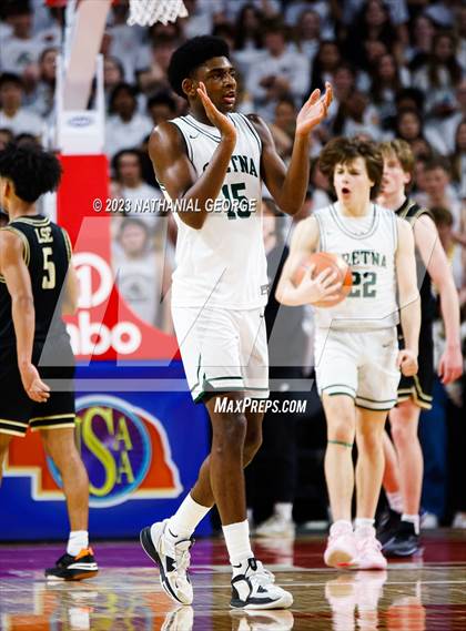 Thumbnail 3 in Lincoln Southeast vs. Gretna (NSAA Class A Quarterfinal) photogallery.