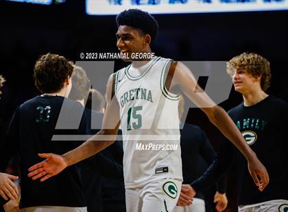 Thumbnail 3 in Lincoln Southeast vs. Gretna (NSAA Class A Quarterfinal) photogallery.
