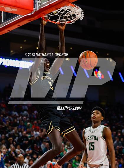 Thumbnail 1 in Lincoln Southeast vs. Gretna (NSAA Class A Quarterfinal) photogallery.