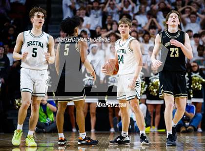 Thumbnail 1 in Lincoln Southeast vs. Gretna (NSAA Class A Quarterfinal) photogallery.