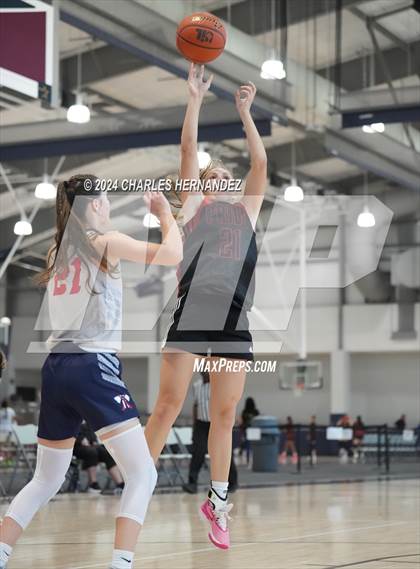 Thumbnail 3 in Fredericksburg vs Jim Ned (Texas Association of Basketball Coaches Showcase) photogallery.