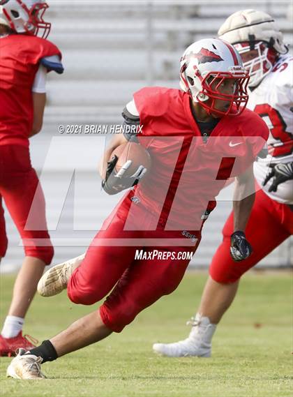 Thumbnail 3 in East Surry @ St. Stephens (Scrimmage) photogallery.
