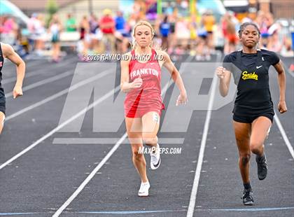 Thumbnail 1 in IHSAA Regional 3 (100 Meter) photogallery.
