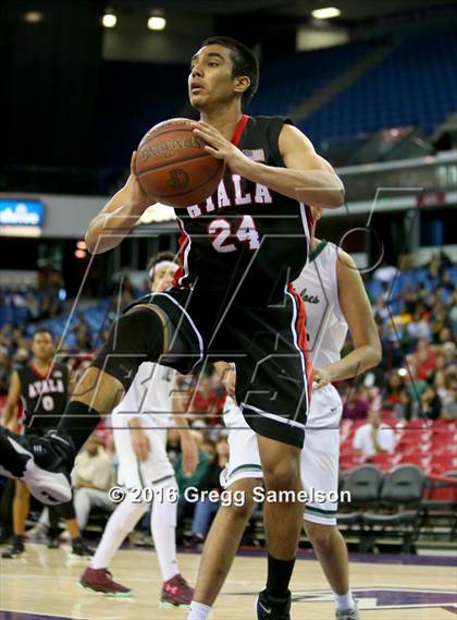 Thumbnail 1 in Manteca vs Ayala (CIF State D3 Final) photogallery.