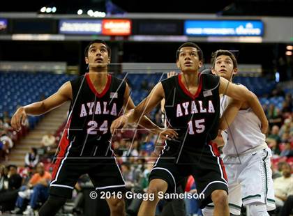 Thumbnail 2 in Manteca vs Ayala (CIF State D3 Final) photogallery.