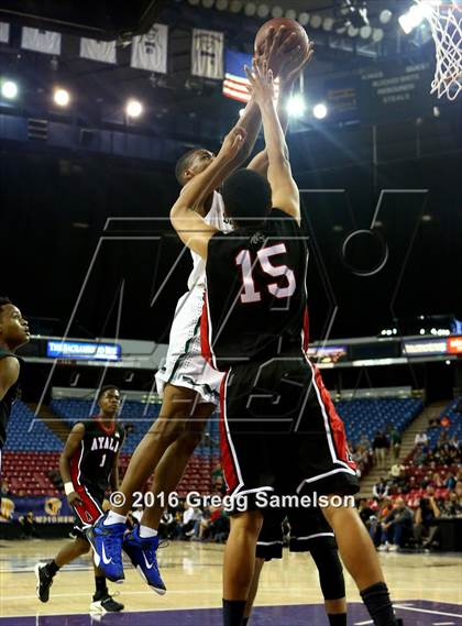 Thumbnail 1 in Manteca vs Ayala (CIF State D3 Final) photogallery.