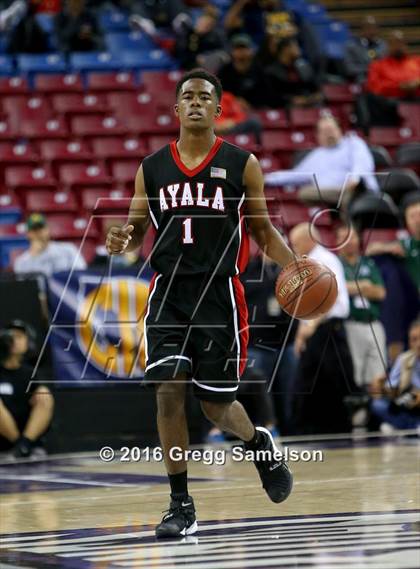 Thumbnail 3 in Manteca vs Ayala (CIF State D3 Final) photogallery.