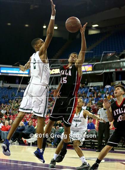 Thumbnail 1 in Manteca vs Ayala (CIF State D3 Final) photogallery.