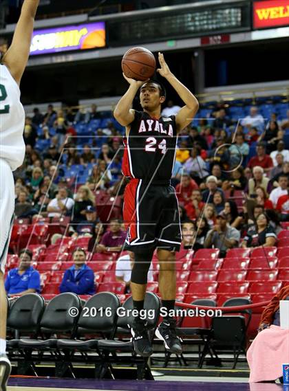 Thumbnail 1 in Manteca vs Ayala (CIF State D3 Final) photogallery.