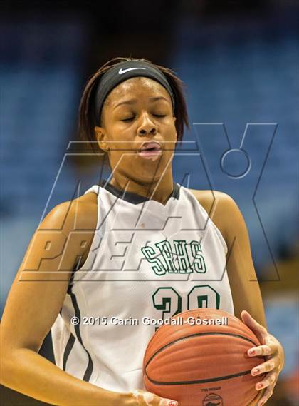 Thumbnail 2 in Southeast Raleigh vs. Myers Park (NCHSAA 4A Final) photogallery.