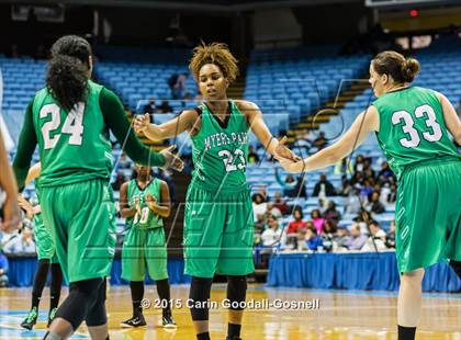 Thumbnail 2 in Southeast Raleigh vs. Myers Park (NCHSAA 4A Final) photogallery.