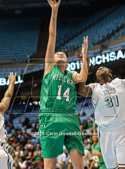 Thumbnail 2 in Southeast Raleigh vs. Myers Park (NCHSAA 4A Final) photogallery.