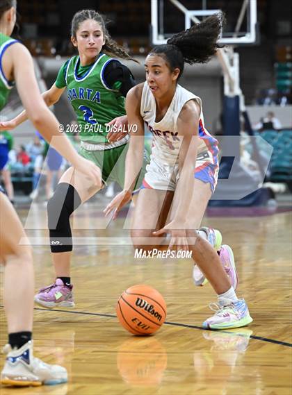 Thumbnail 2 in Cherry Creek vs. Doherty (CHSAA 6A Great 8) photogallery.