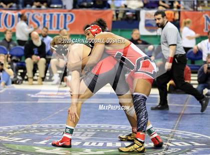 Thumbnail 3 in NCHSAA Wrestling Championship (Finals 170 lb) photogallery.