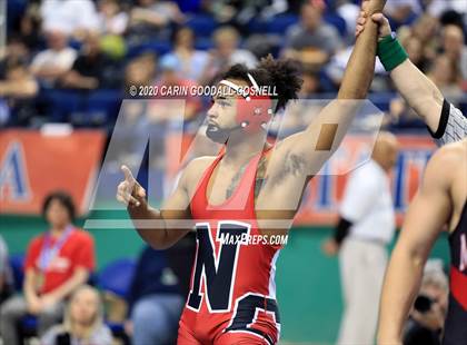 Thumbnail 3 in NCHSAA Wrestling Championship (Finals 170 lb) photogallery.