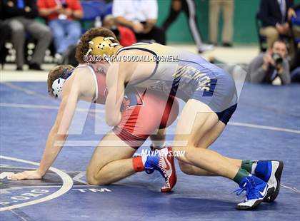 Thumbnail 3 in NCHSAA Wrestling Championship (Finals 170 lb) photogallery.